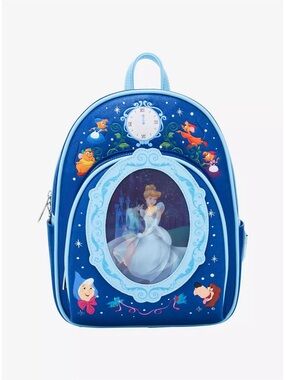 Loungefly Disney Cinderella 75th Anniversary Lenticular Mini Backpack